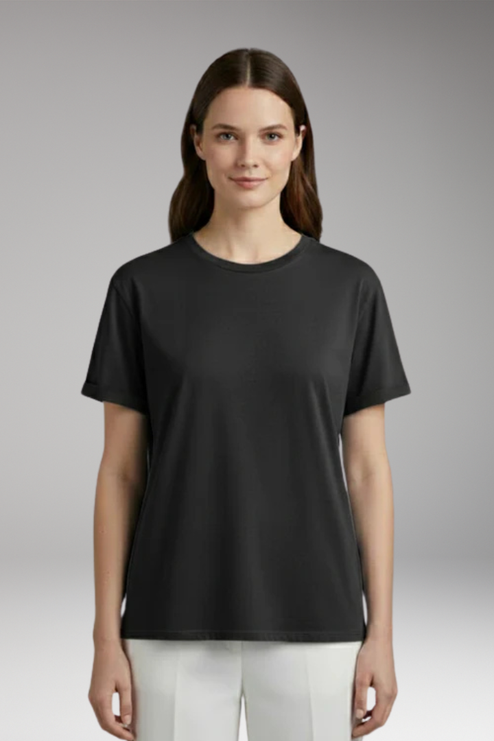 Women's Oversized T Shirt with Short Sleeves