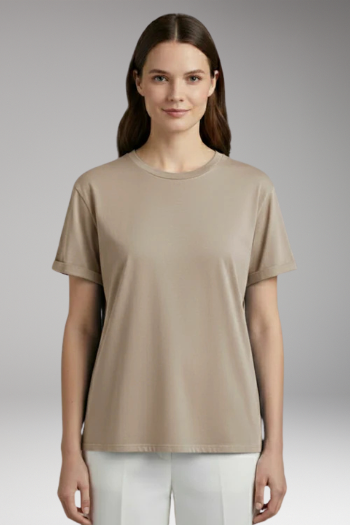 Women's Oversized T Shirt with Short Sleeves