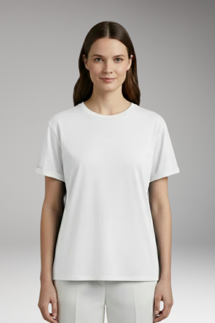 Women's Oversized T Shirt with Short Sleeves