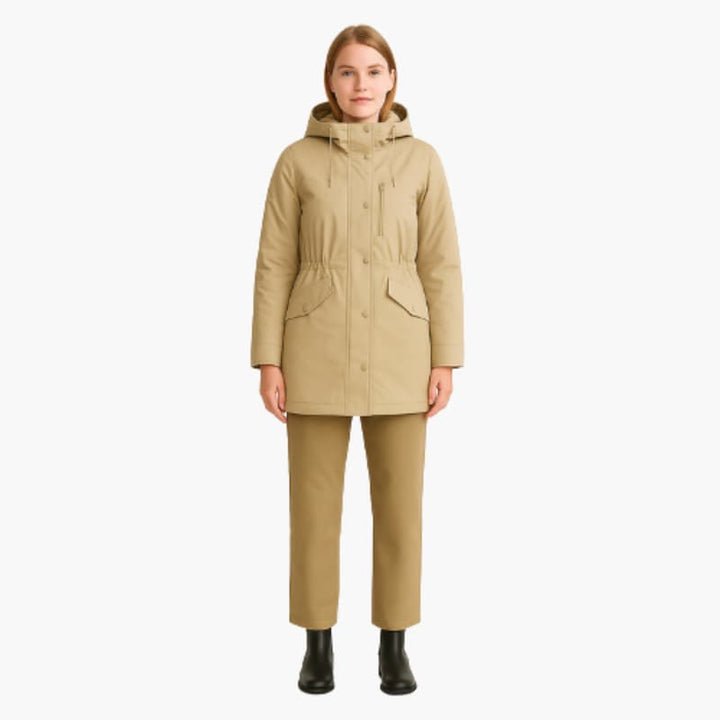 Women’s Parka with Hood and Inner Lining