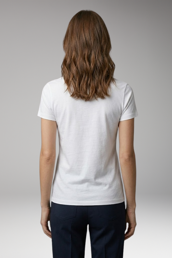 Women's T'Shirt with Crew Neck and Slim Fit