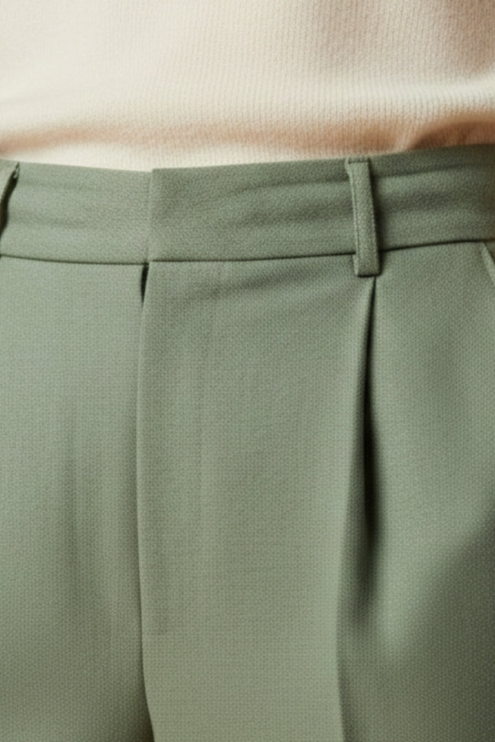 Women's Trousers with Relaxed Fit and Wide Leg