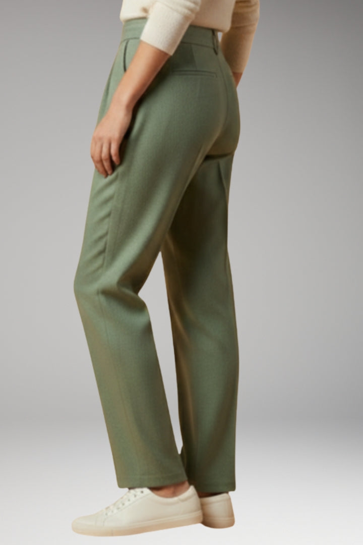 Women's Trousers with Relaxed Fit and Wide Leg