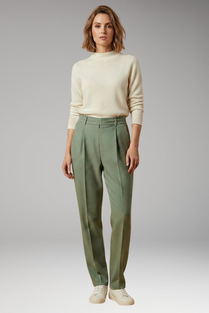 Women's Trousers with Relaxed Fit and Wide Leg