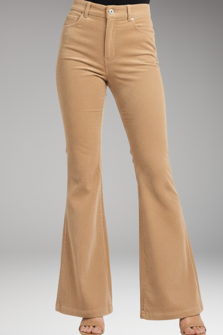 Women’s High-Waisted Flared Pants
