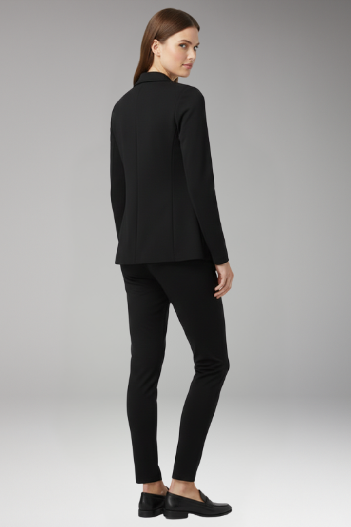 Women's two piece Set with Blazer and Drawstring Trousers