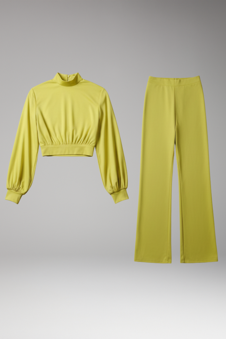 Women's Jumpsuit with Half Collar and Relaxed Fit