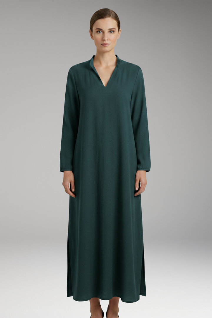 Women's Long Dress with Loose Fit and Flowing Silhouette