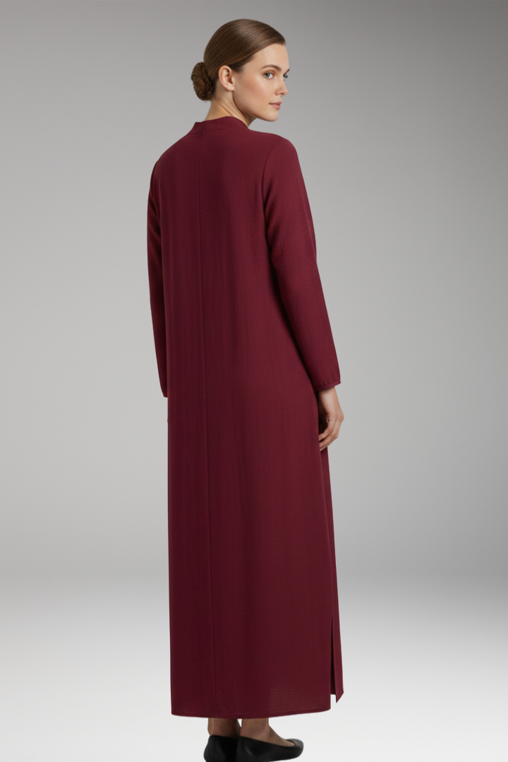 Women's Long Dress with Loose Fit and Flowing Silhouette