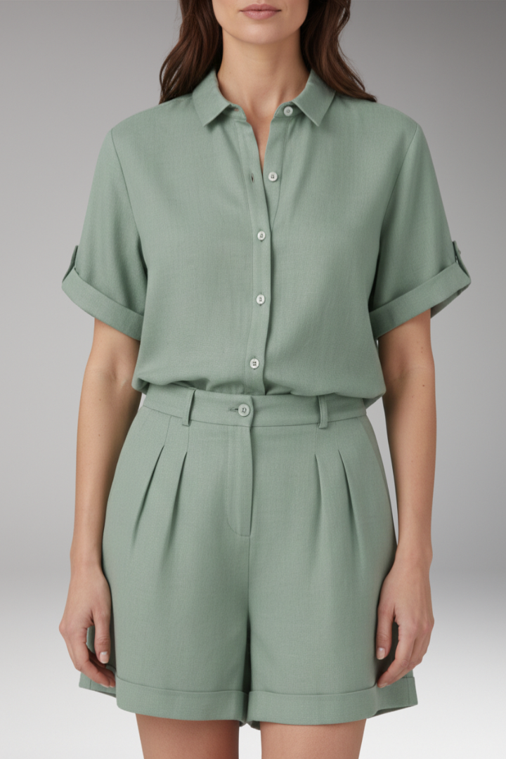 Women's Summer Jumpsuit with Flattering Fit and Playful Patterns