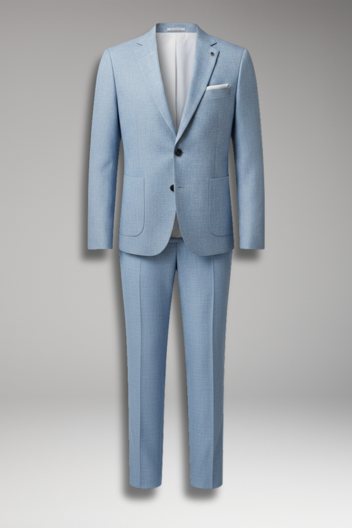 Men’s Linen Suit with Jacket and Pants